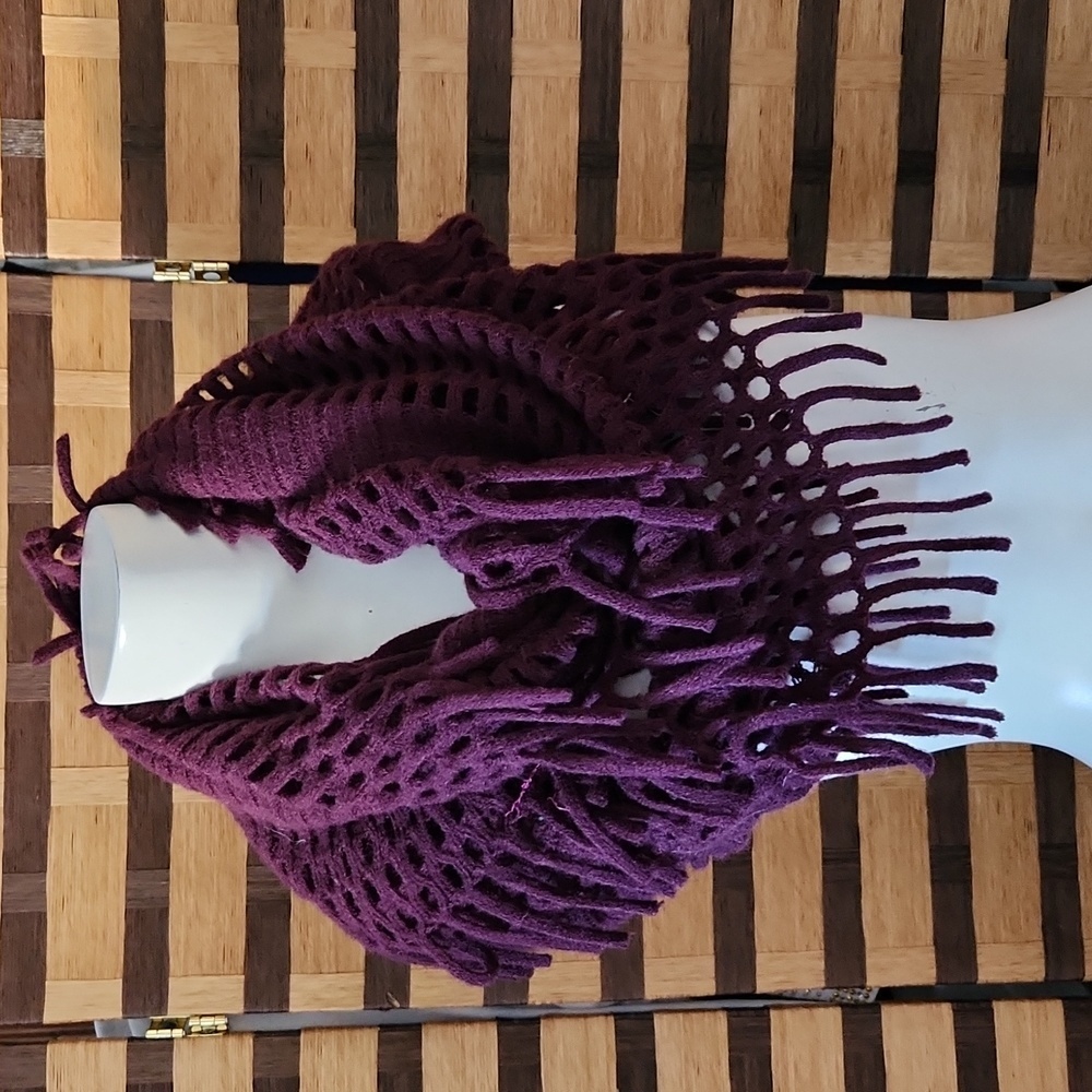 Infinity scarf burgundy